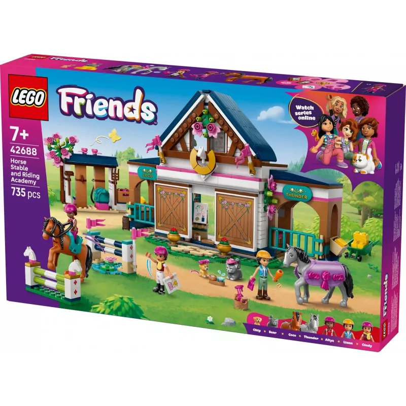 Blocks Friends 42688 Estábulo e Academia de Equitação
