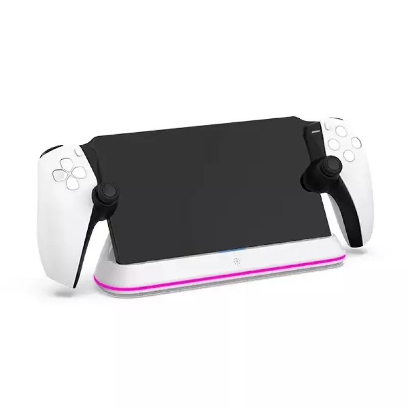 Sistema de carregamento Subsonic SA5708 para Playstation Portal com fios preto branco