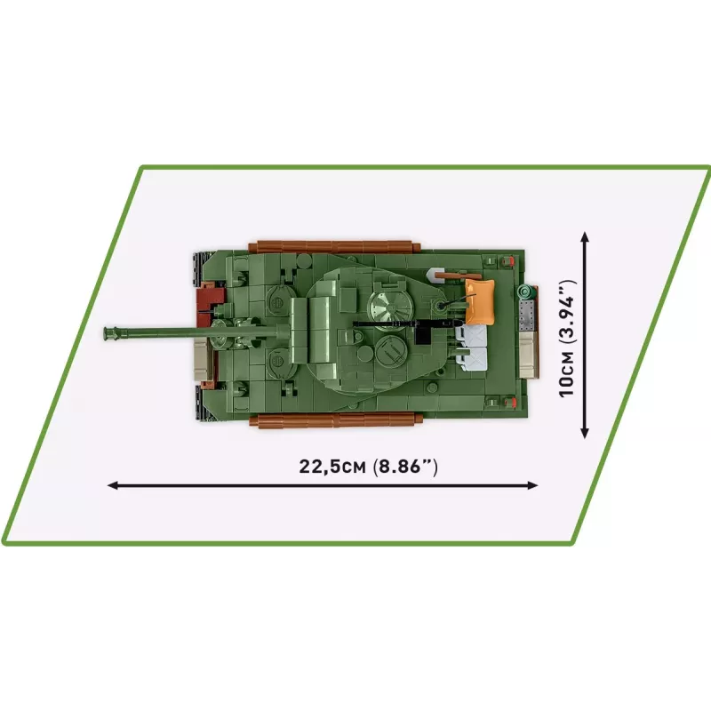 Blocos de construção Sherman M4A2E8 865 peças