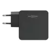 ANSMANN 247PD - fonte de alimentação - 45 Watt - 4700 mA - PD, QC 3.0 - 2 portas de saída (USB, USB-C) - preto (1001-0095)
