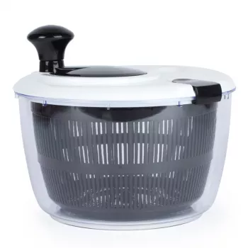 Centrifugadora de salada Salter BW13899EU7 capacidade 5 L, tigela e cesto de plástico sem BPA