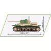 Conjunto de construção COBI Renault R35 Valentine IX Panzer I 595 peças
