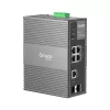 Switch de rede TP-Link IES206GPP gerido Gigabit Ethernet (10/100/1000) Power over Ethernet (PoE) preto