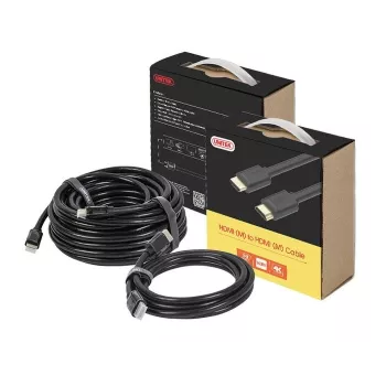 Cabo HDMI UNITEK Y-C137M 1,5 m HDMI tipo A (Standard) preto