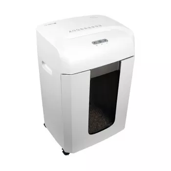 Destruidora de documentos Olympia MC 615.2 – Corte em micropartículas P-5, 22 cm de entrada, capacidade de 15 folhas, 65 dB, branco