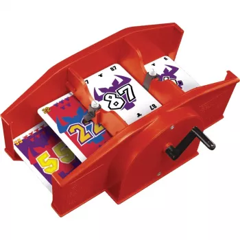 Máquina de baralhar cartas (vermelho)