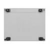 Armário rack 19 polegadas LANBERG FF01-8047-23SL 47U 800x1200 mm cinzento portas perfuradas