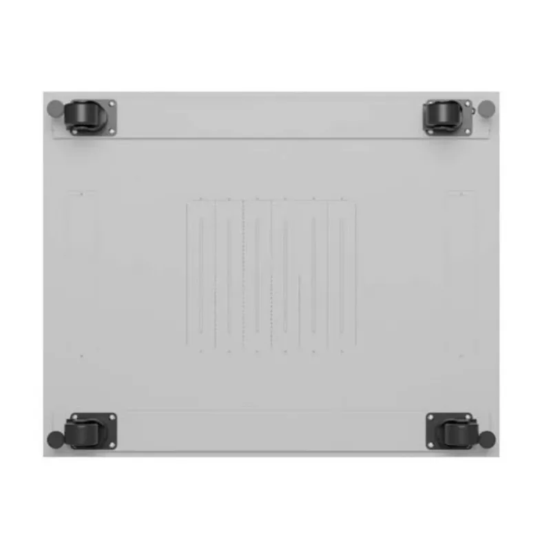 Armário rack 19 polegadas LANBERG FF01-8047-23SL 47U 800x1200 mm cinzento portas perfuradas