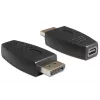 DeLOCK - adaptador DisplayPort - DisplayPort (M) para Mini DisplayPort (F) - preto