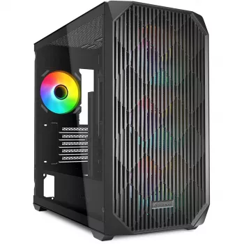 Sharkoon MK3 RGB Micro Tower preto