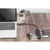 Hub USB, Digitus, DA-70235, 4 portas, USB 3.2 Gen 1, Type-A e Type-C, 12000 Mbit/s