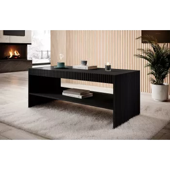 Banco/mesa PAFOS 120x60x50 cm preto mate