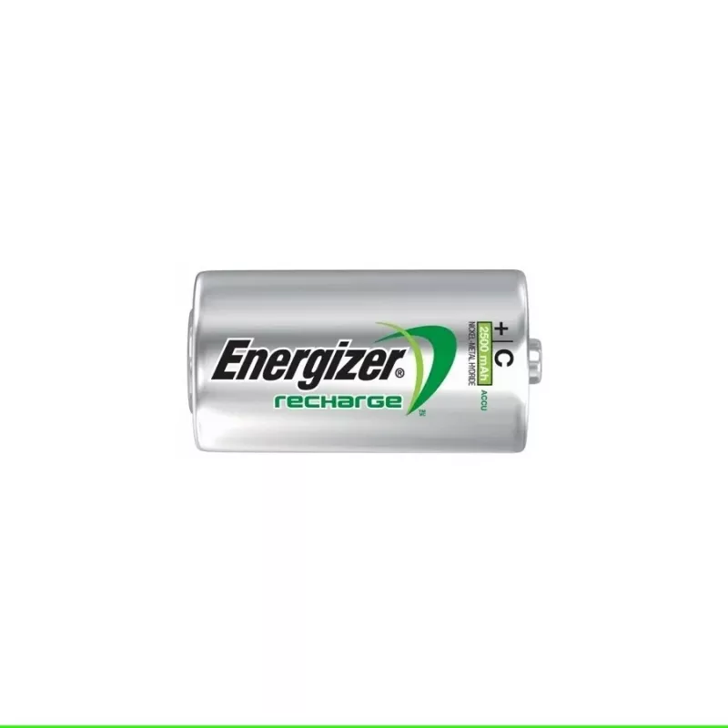 Pilhas recarregáveis NiMH Energizer ACCU Power Plus C, 2500 mAh, pack de 2