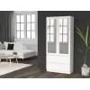 Topeshop SS-90 BIEL LUSTRO Roupeiro/armário de quarto 5 prateleiras 2 porta(s) branco