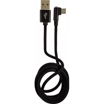 Cabo LC-POWER USB-Micro-1M-2 1 m preto, USB-A para Micro-USB (LC-C-USB-MICRO-1M-2)
