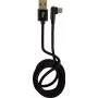 Cabo LC-POWER USB-Micro-1M-2 1 m preto, USB-A para Micro-USB (LC-C-USB-MICRO-1M-2)