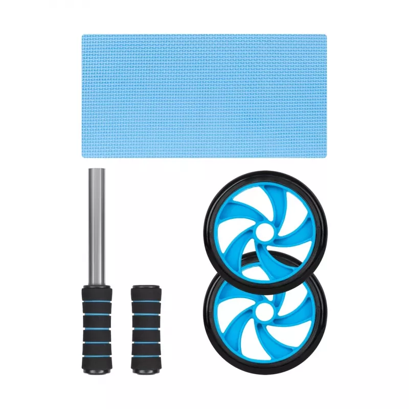 Roda dupla REBEL ACTIVE, rolo abdominal AB Wheel