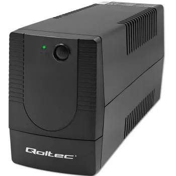 UPS Qoltec 53772 (fonte de alimentação ininterrupta) Line-Interactive 0,65 kVA 360 W 1 saída AC