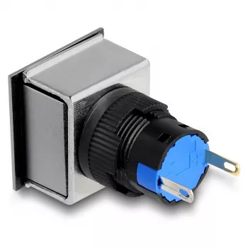Lâmpada industrial LED para máquinas DELOCK 22058 — 1 LED, IP40/IP65, AC 250V, 5A, 25×42×25 mm