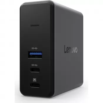 Lenovo X9 Charging GaN Dock com fios USB 3.2 Gen 2 (3.1 Gen 2) Type-C cinzento
