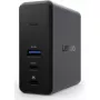 Lenovo X9 Charging GaN Dock com fios USB 3.2 Gen 2 (3.1 Gen 2) Type-C cinzento
