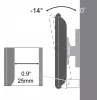 Sbox PLB-3422T suporte de TV LED inclinável para ecrã plano 23-43 35kg