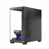 Caixa de PC MODECOM Volcano Stellar 5F ATX Midi Tower, vidro temperado, 5 ventoinhas pré-instaladas, USB‑C, suporta microATX/ATX, GPU máx. 420 mm, altura do cooler da CPU 175 mm