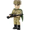 Conjunto de construção Cobi Batalha de Stalingrado — 76 peças, diorama histórico