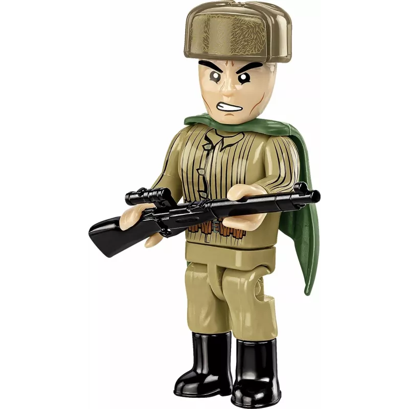 Conjunto de construção Cobi Batalha de Stalingrado — 76 peças, diorama histórico