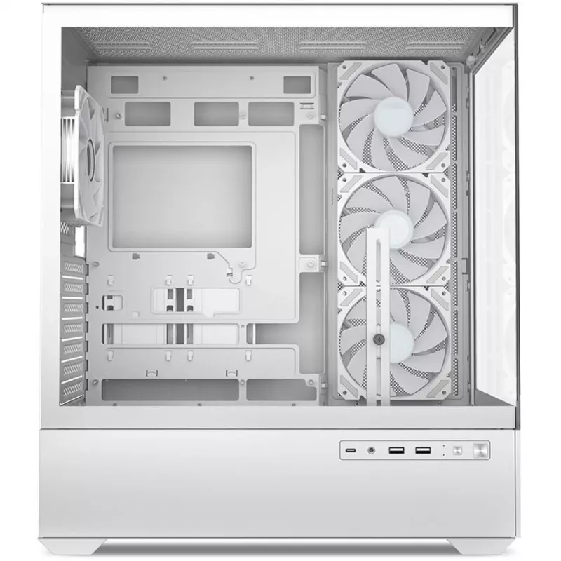 Caixa para PC Sharkoon AK6 RGB, ATX, branco
