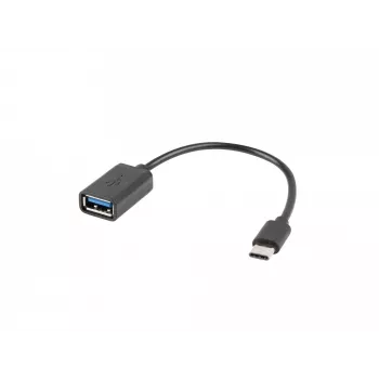 Cabo USB Lanberg AD-OTG-UC-01 0,15 m USB 2.0 USB A USB C preto