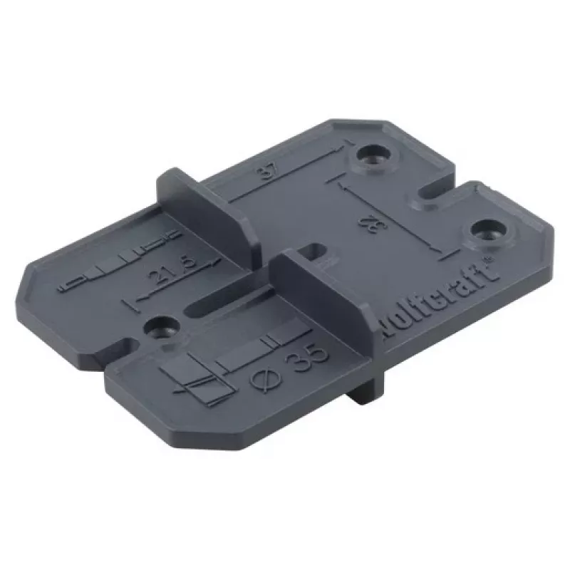 Wolfcraft conjunto de brocas para furos de dobradiças 35 mm, 5 un. (4656000)