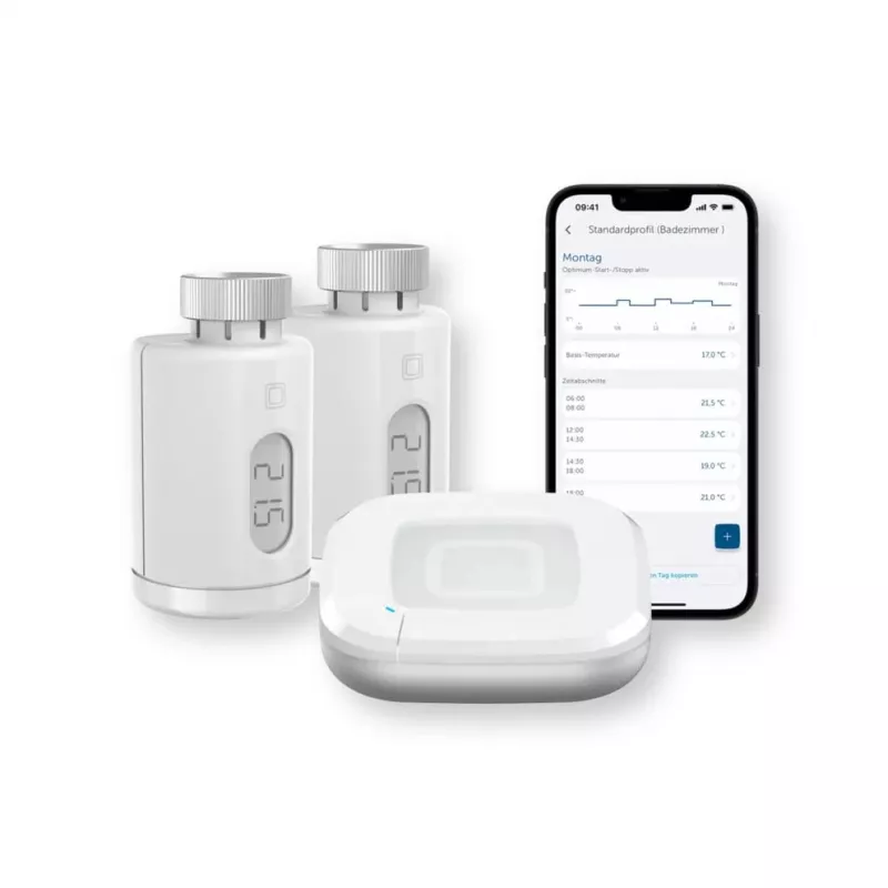 Kit de arranque de aquecimento smarthome HomeMatic HmIP-SK28 — componentes básicos de controlo de aquecimento