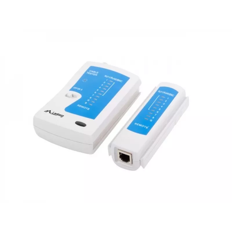 Testador de cabos de rede Lanberg NT-0401 UTP/STP azul, branco