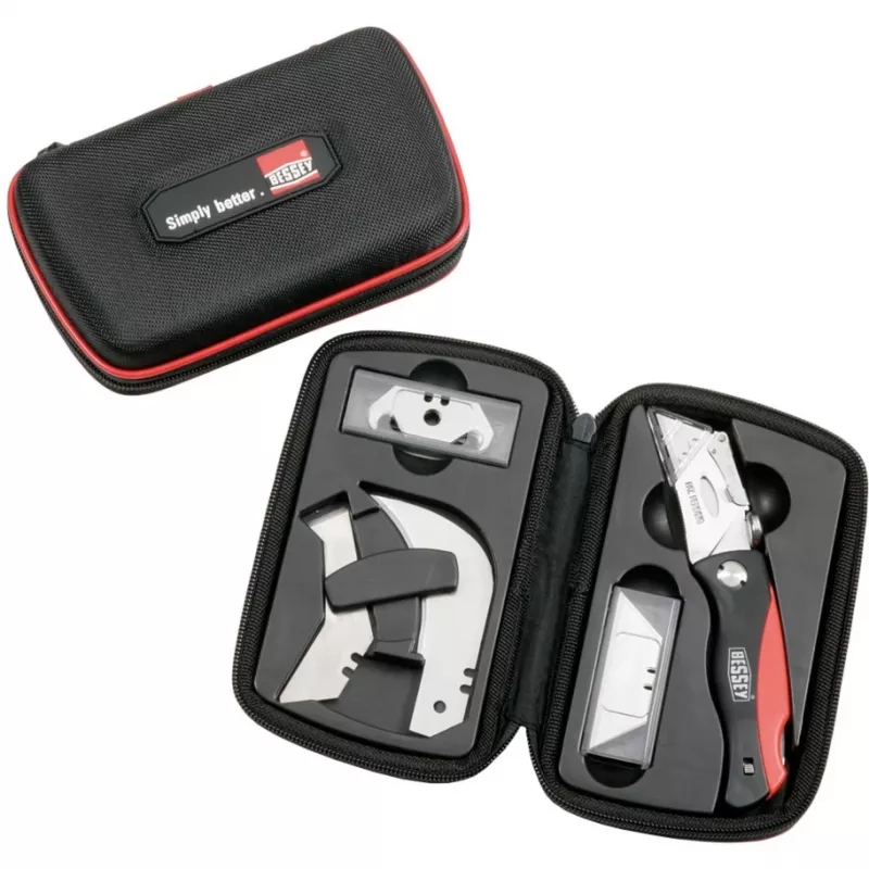 Conjunto de facas DBKPH-SET preto/vermelho