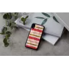 Capa para smartphone iKins para iPhone XR — design short cake, preta