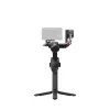 Estabilizador de câmara de mão DJI RS4, caixa de alumínio, bateria 12h, 1,066 kg, preto