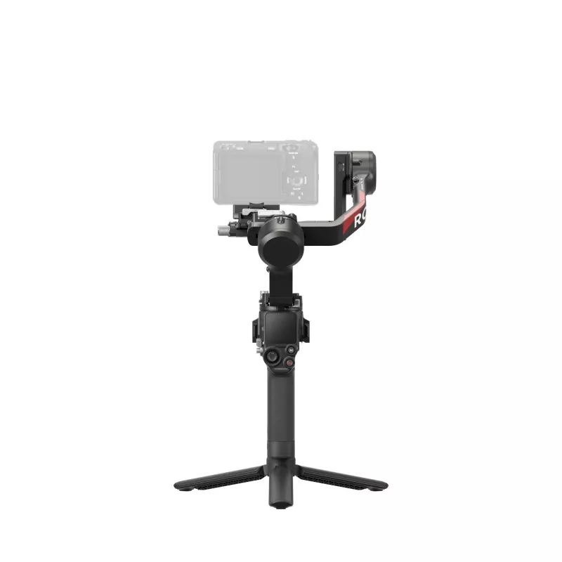 Estabilizador de câmara de mão DJI RS4, caixa de alumínio, bateria 12h, 1,066 kg, preto