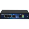 Modem ALLNET ALL-MC116VDSL2 160 Mbit/s 2x RJ45 SFP preto