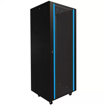 Rack autónomo Extralink armário rack 37U 600x600 preto