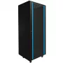 Rack autónomo Extralink armário rack 37U 600x600 preto