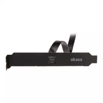 Cabo USB Akasa AK-CBUB37-50BK 0,5m USB 3.2 Gen 2 preto