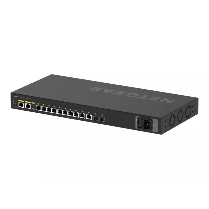 NETGEAR M4250-10G2XF-PoE+ Managed L2/L3 Gigabit Ethernet (10/100/1000) Power over Ethernet (PoE) 1U preto