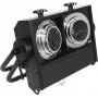Blinder halogéneo EUROLITE Audience Blinder 2 x PAR-36, preto, 2 lâmpadas