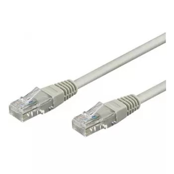 Cabo patch Goobay Wentronic CAT 6, U/UTP, cinzento, 5 m – mistura de cobre CCA (68419)