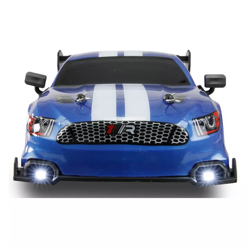 Amewi 21111 Carro de drift 4WD 1:24 RTR, azul, com iluminação inferior