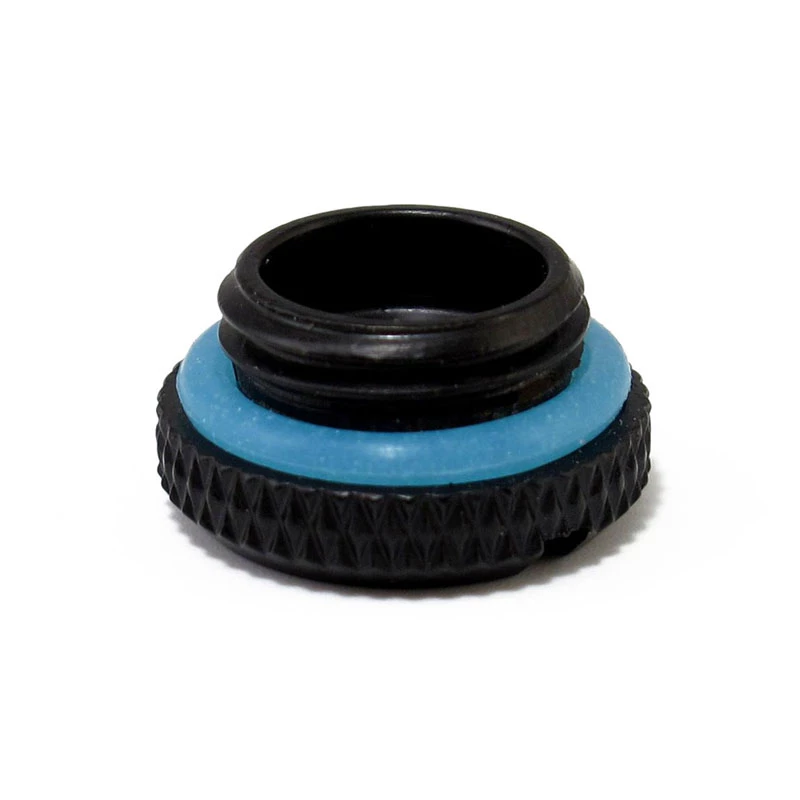 XSPC Plug V2 G1/4 polegadas Ag - Pacote de 10, preto mate