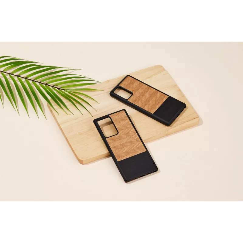 Capa para smartphone Man and Wood Galaxy Note 20 Fischgrät Nero preto
