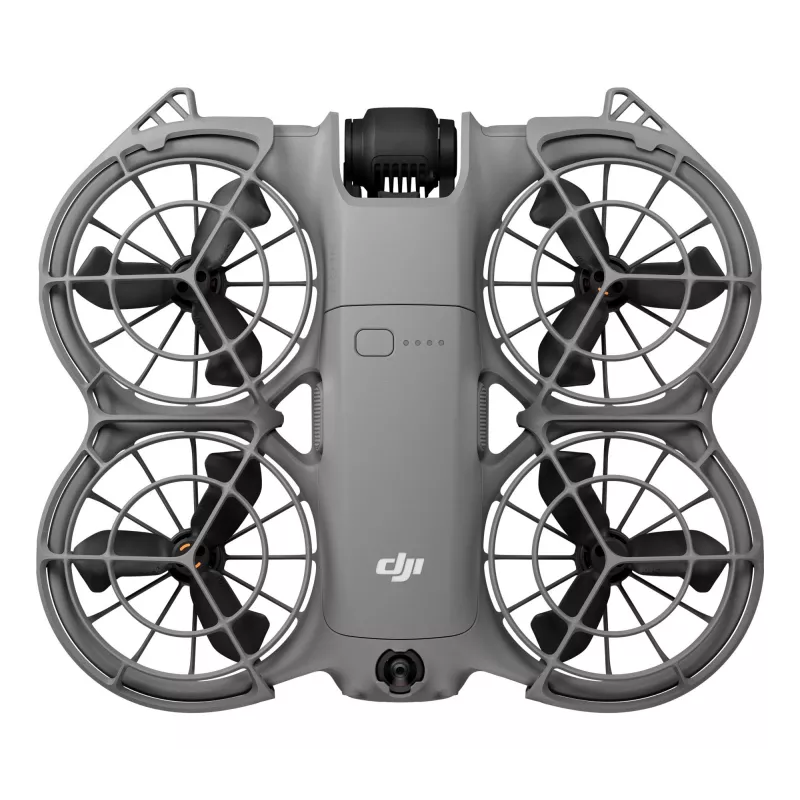 Quadricóptero DJI Neo 2 — 4 rotores, câmara de 12 MP, vídeo 2688×1512, bateria de 1606 mAh, 49 GB de armazenamento interno, Wi‑Fi e Bluetooth