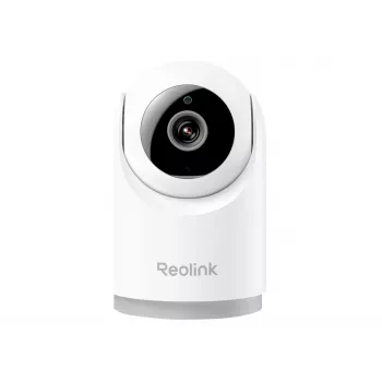 Câmara de vigilância IP Reolink E331 — turret para interiores, 2880×1616, objetiva de 4 mm, 87,5° horizontal, WLAN, montagem no teto/mesa